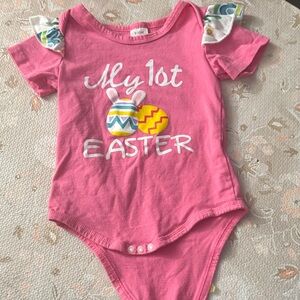 Pink Easter Kids One Piece